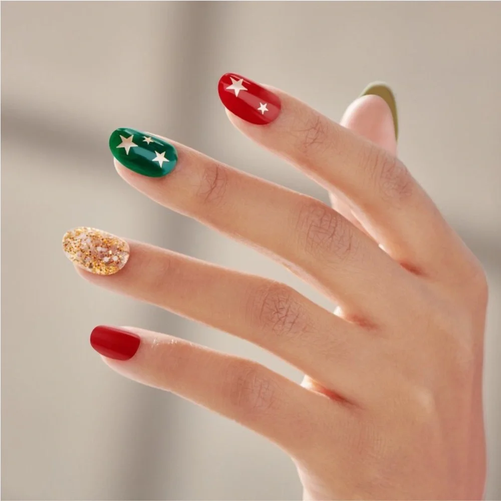 imPress 90 Christmas Nails Kit 93264 NEW